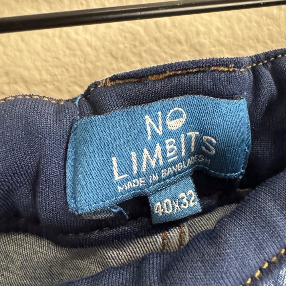 No Limbits Adaptive Men's Denim Wheelchair Pant 40x32 - Picture 3 of 7